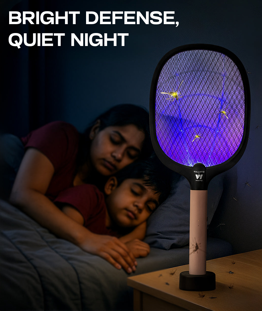 Weird Wolf MR-053 | Best Electric Mosquito Racket Bat & Racket